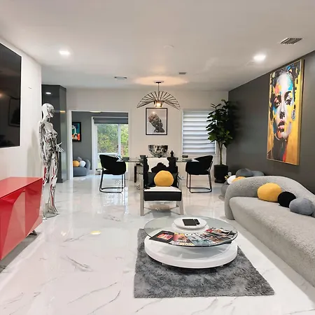 Modern 3Br Home Near Wynwood & Design District